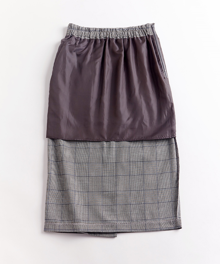 チェックロングタイトスカート | ラインナップ | ファッションレンタル【EDIST. CLOSET】