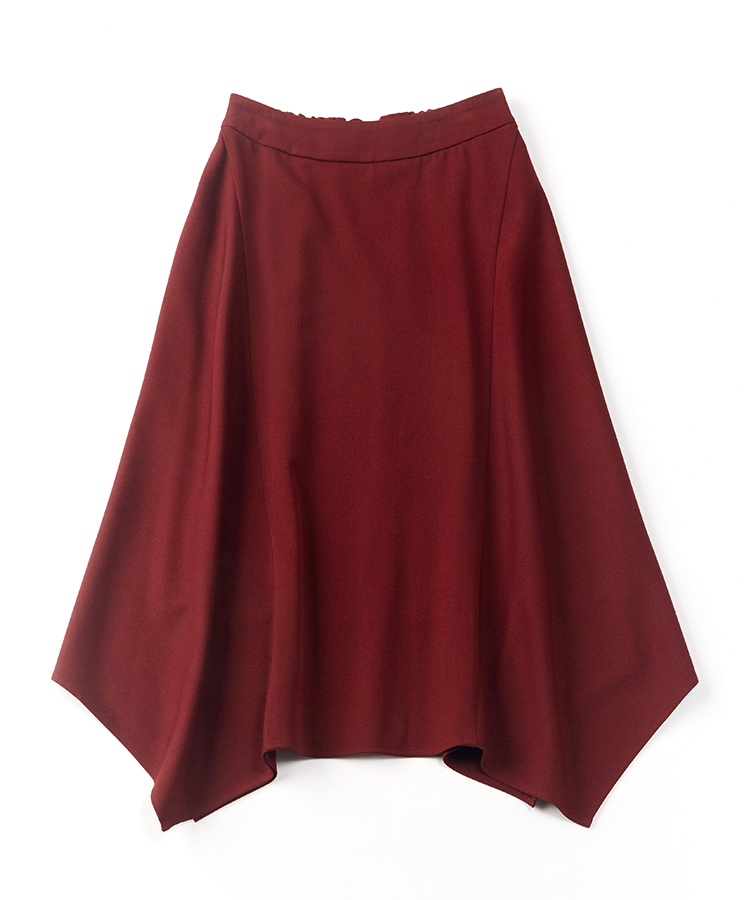 ボルドーアシメトリースカート | ラインナップ | ファッションレンタル【EDIST. CLOSET】