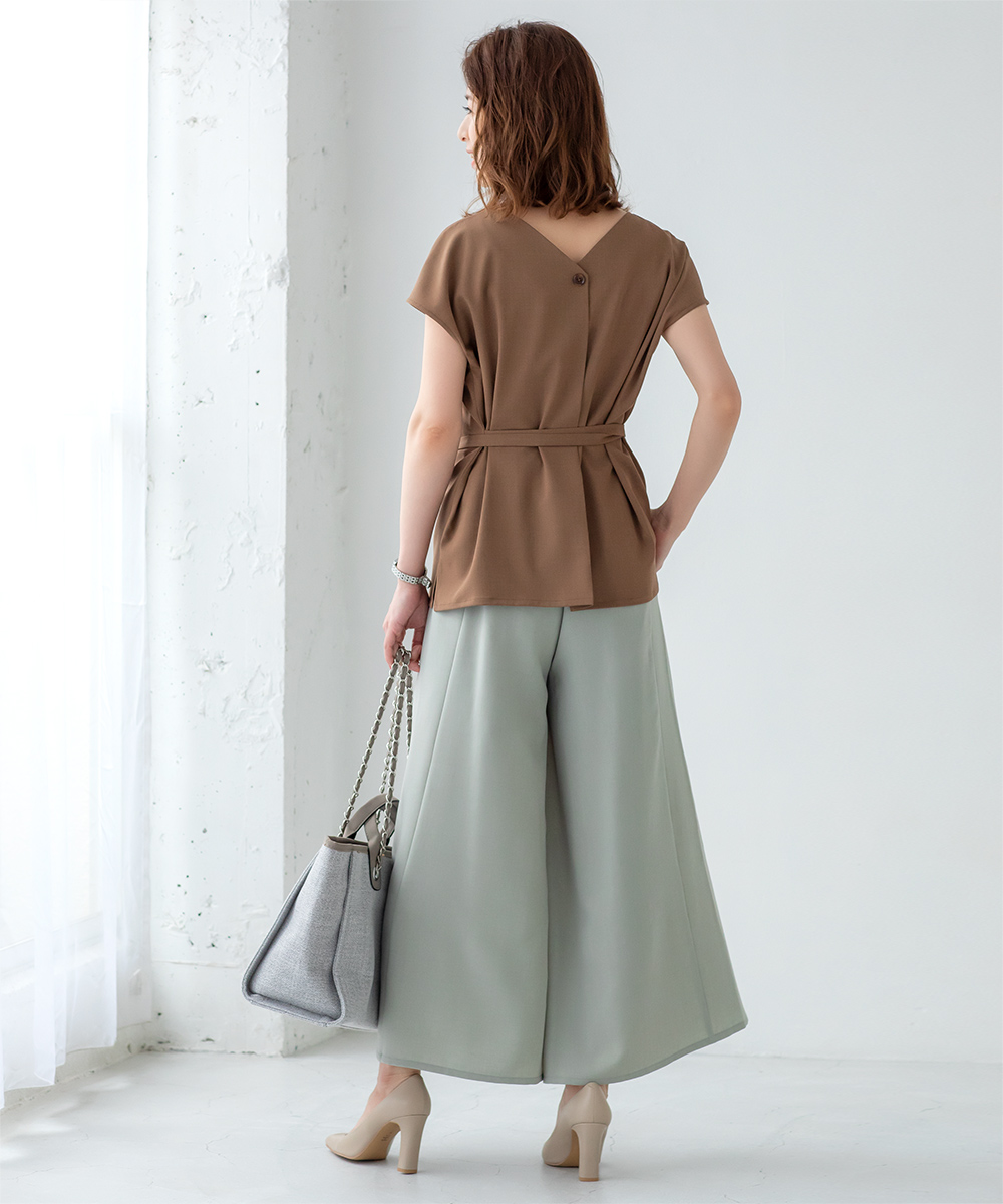 ミントグリーンスカート見えパンツ | ラインナップ | ファッションレンタル【EDIST. CLOSET】