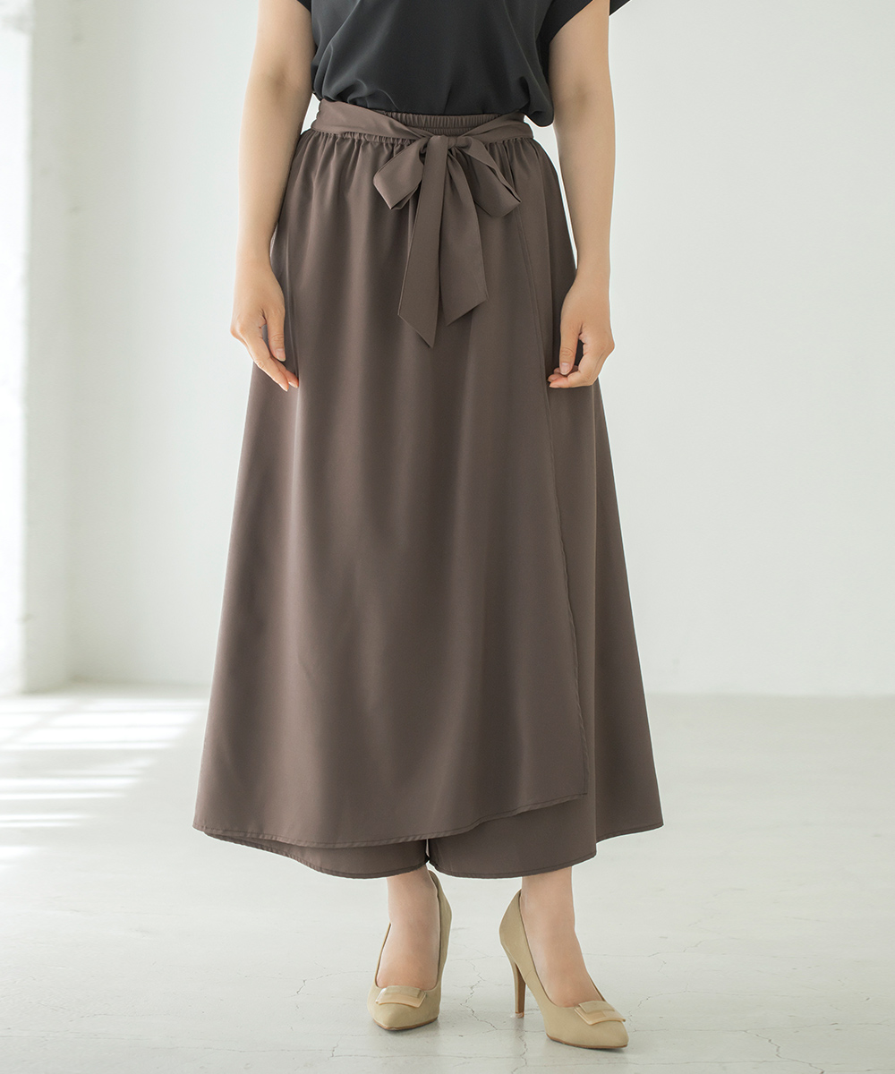 スカート見えエアリーワイドパンツ | ラインナップ | ファッションレンタル【EDIST. CLOSET】