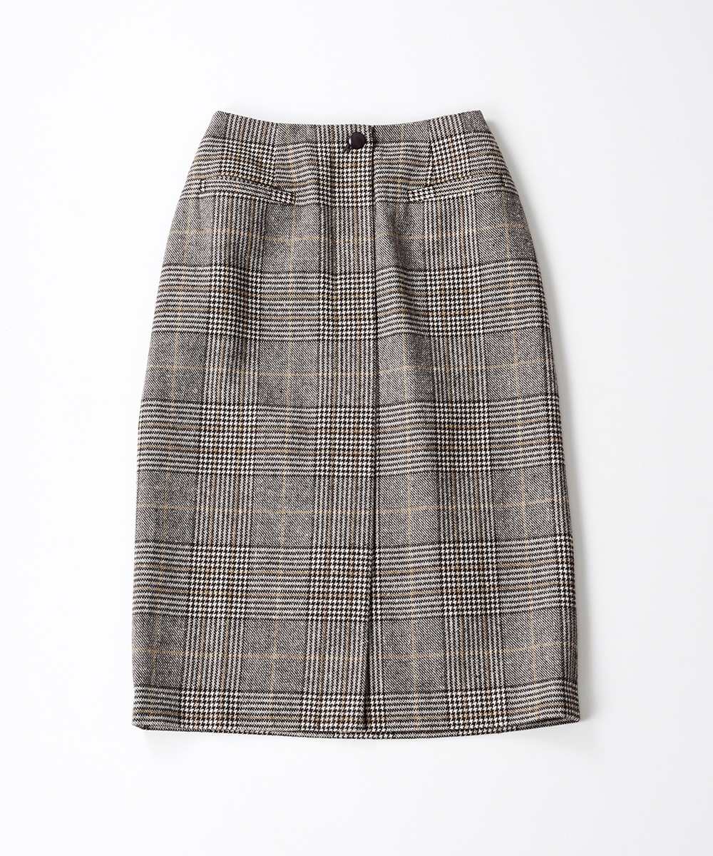 フロントポケットチェックタイトスカート | ラインナップ | ファッションレンタル【EDIST. CLOSET】