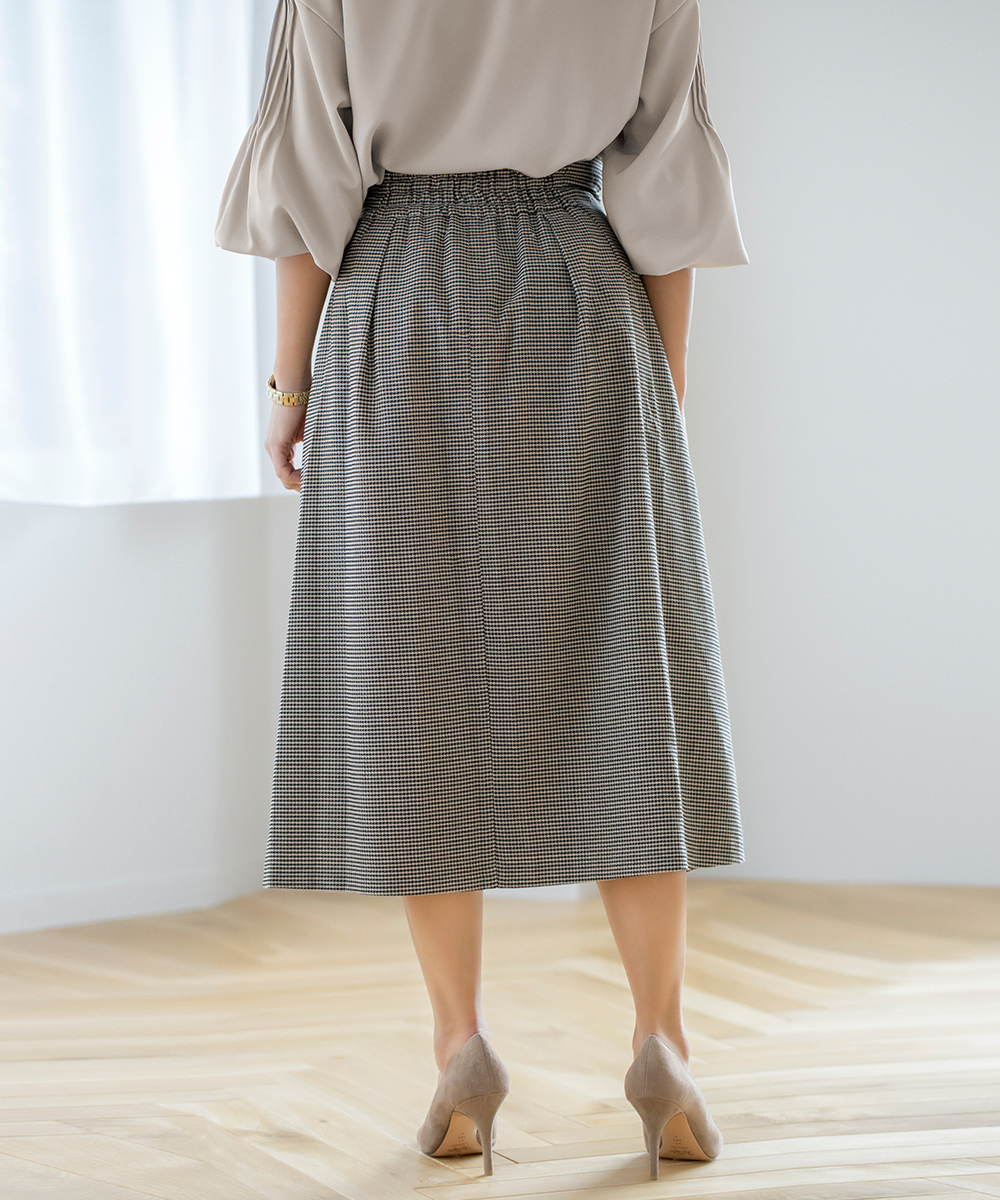 千鳥格子フレアスカート | ラインナップ | ファッションレンタル【EDIST. CLOSET】