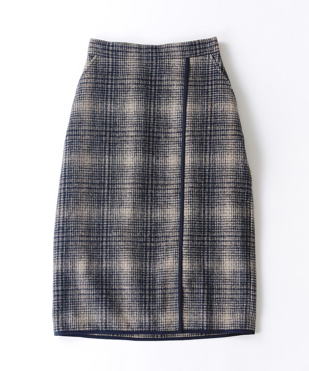 パイピングチェックタイトスカート | ラインナップ | ファッションレンタル【EDIST. CLOSET】