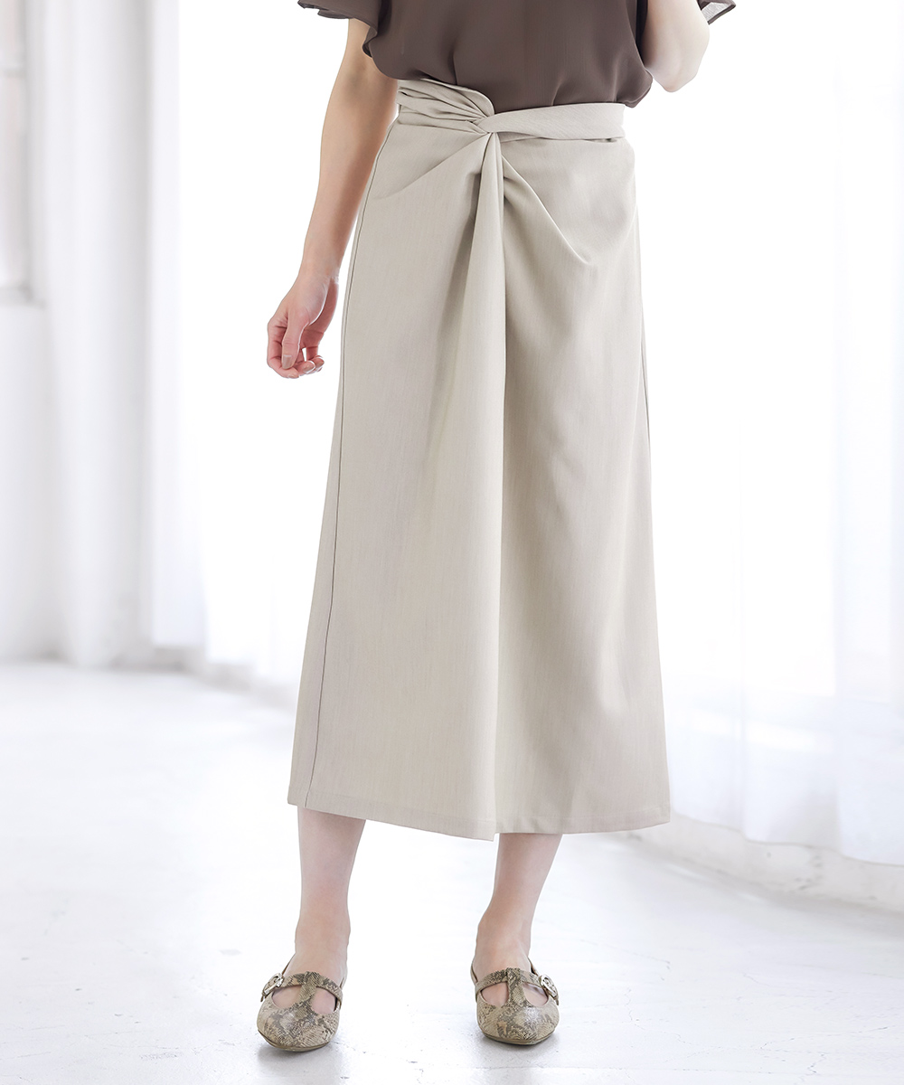 ツイストデザインリラックススカート | ラインナップ | ファッションレンタル【EDIST. CLOSET】