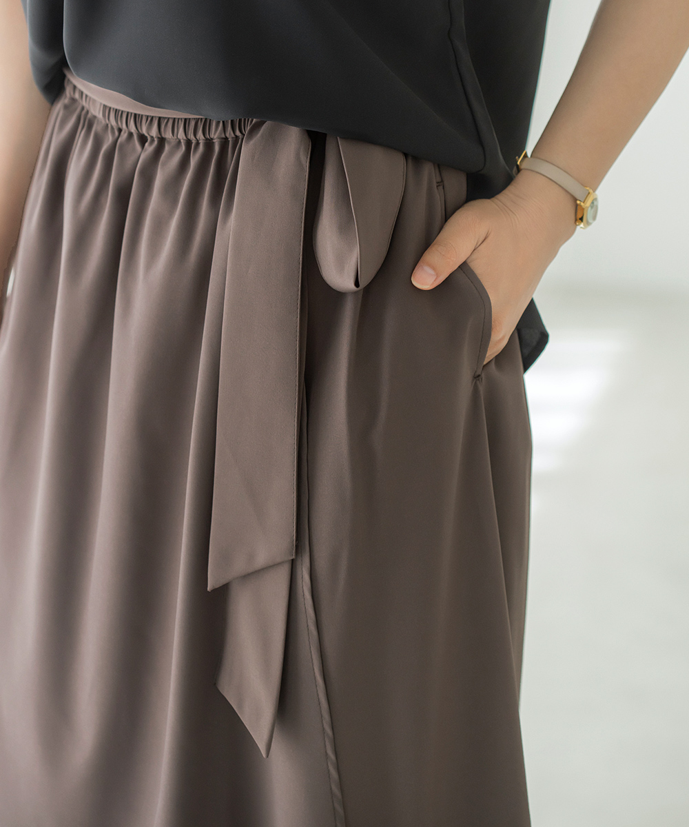 スカート見えエアリーワイドパンツ | ラインナップ | ファッションレンタル【EDIST. CLOSET】